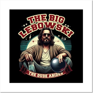 The Dude Abides: The Big Lebowski Inspired Tee Posters and Art